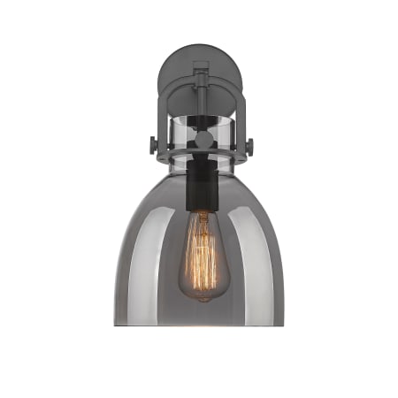 A large image of the Innovations Lighting 410-1W-15-8 Newton Bell Sconce Alternate Image