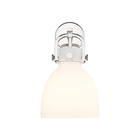 A large image of the Innovations Lighting 410-1W-15-8 Newton Bell Sconce Alternate Image