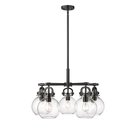 A large image of the Innovations Lighting 410-5CR-16-26 Newton Sphere Chandelier Alternate Image