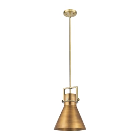 A large image of the Innovations Lighting 411-1SM-15-10 Newton Cone Pendant Alternate Image