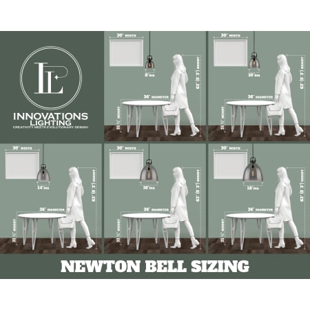 A large image of the Innovations Lighting 412-1S-10 Newton Alternate Image