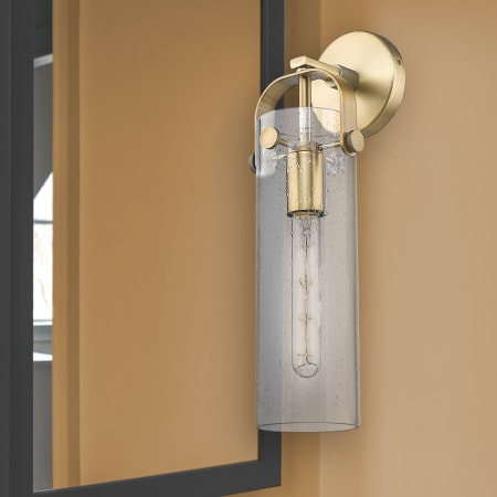 A large image of the Innovations Lighting 413-1W-5-5 Pilaster Sconce Alternate Image