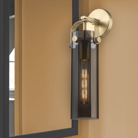 A large image of the Innovations Lighting 413-1W-5-5 Pilaster Sconce Alternate Image