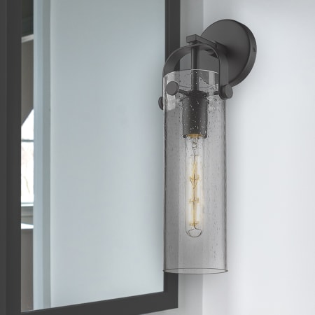 A large image of the Innovations Lighting 413-1W-5-5 Pilaster Sconce Alternate Image