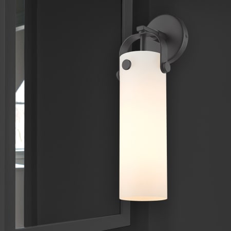 A large image of the Innovations Lighting 413-1W-5-5 Pilaster Sconce Alternate Image