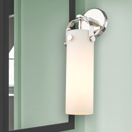 A large image of the Innovations Lighting 413-1W-5-5 Pilaster Sconce Alternate Image