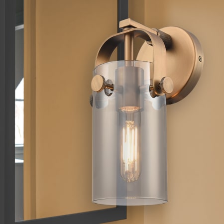 A large image of the Innovations Lighting 423-1W-11-5 Pilaster II Cylinder Sconce Alternate Image