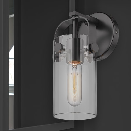 A large image of the Innovations Lighting 423-1W-11-5 Pilaster II Cylinder Sconce Alternate Image