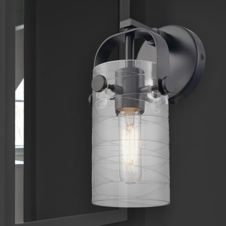 A large image of the Innovations Lighting 423-1W-11-5 Pilaster II Cylinder Sconce Alternate Image