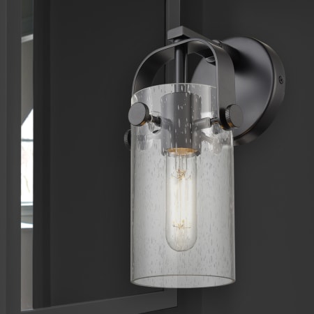 A large image of the Innovations Lighting 423-1W-11-5 Pilaster II Cylinder Sconce Alternate Image