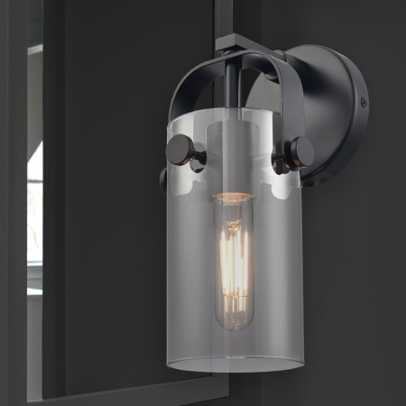 A large image of the Innovations Lighting 423-1W-11-5 Pilaster II Cylinder Sconce Alternate Image