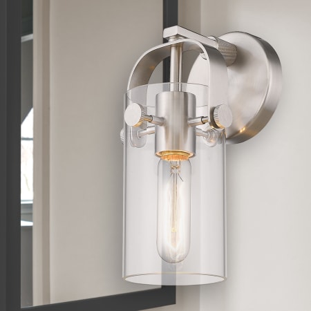 A large image of the Innovations Lighting 423-1W-11-5 Pilaster II Cylinder Sconce Alternate Image