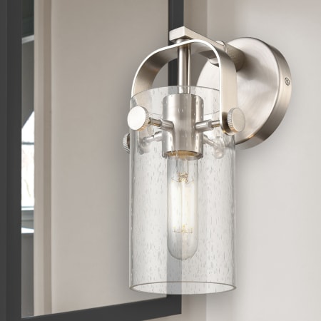 A large image of the Innovations Lighting 423-1W-11-5 Pilaster II Cylinder Sconce Alternate Image