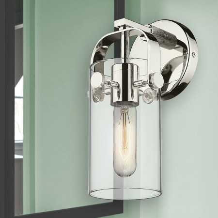 A large image of the Innovations Lighting 423-1W-5-5 Pilaster II Cylinder Sconce Alternate Image