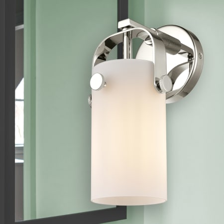 A large image of the Innovations Lighting 423-1W-5-5 Pilaster II Cylinder Sconce Alternate Image