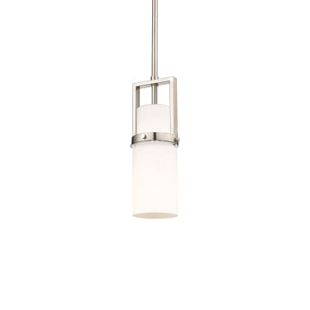 A large image of the Innovations Lighting 426-1S-12-5 Utopia Pendant Satin Nickel