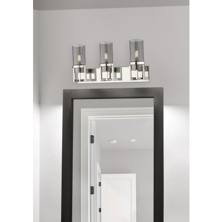 A large image of the Innovations Lighting 426-3W-12-24 Utopia Vanity Alternate Image