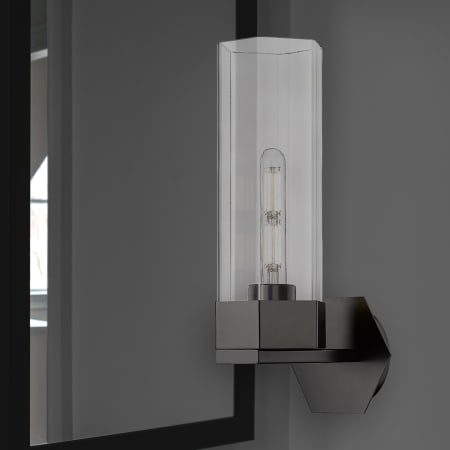 A large image of the Innovations Lighting 427-1W-17-5 Claverack Sconce Alternate Image