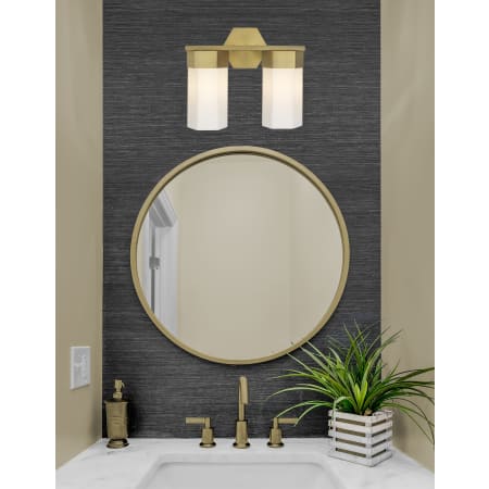 A large image of the Innovations Lighting 427-2W-12-14 Claverack Vanity Alternate Image