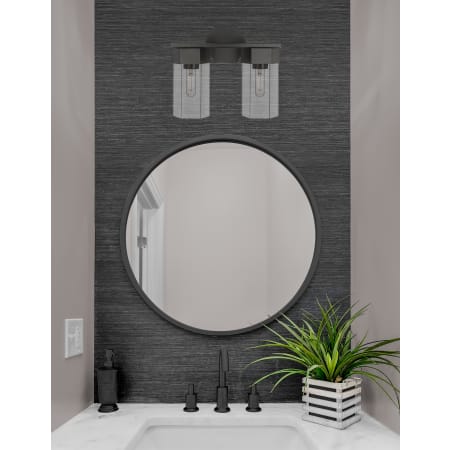 A large image of the Innovations Lighting 427-2W-12-14 Claverack Vanity Alternate Image