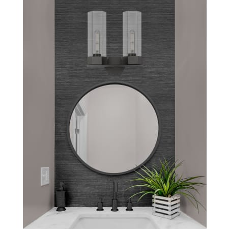 A large image of the Innovations Lighting 427-2W-17-14 Claverack Vanity Alternate Image