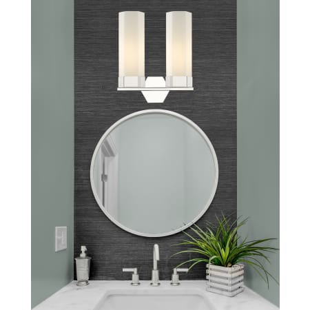 A large image of the Innovations Lighting 427-2W-17-14 Claverack Vanity Alternate Image