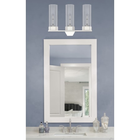 A large image of the Innovations Lighting 427-3W-17-23 Claverack Vanity Alternate Image