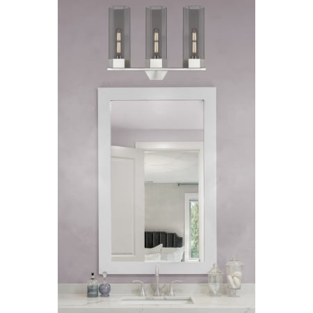 A large image of the Innovations Lighting 427-3W-17-23 Claverack Vanity Alternate Image