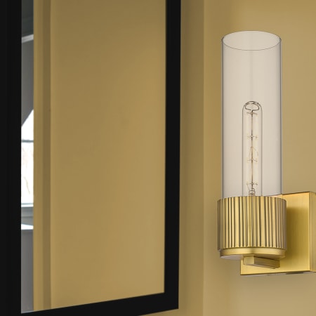 A large image of the Innovations Lighting 428-1W-13-5 Bolivar Sconce Alternate Image