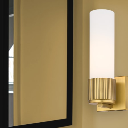 A large image of the Innovations Lighting 428-1W-13-5 Bolivar Sconce Alternate Image