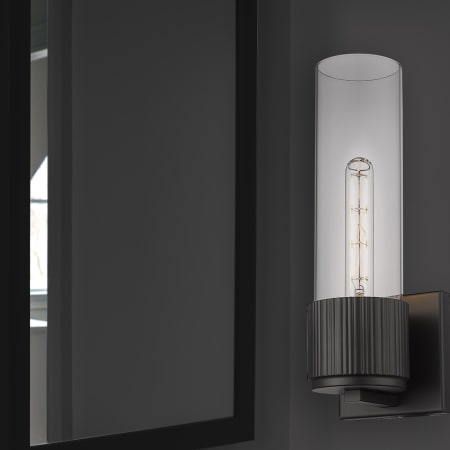 A large image of the Innovations Lighting 428-1W-13-5 Bolivar Sconce Alternate Image