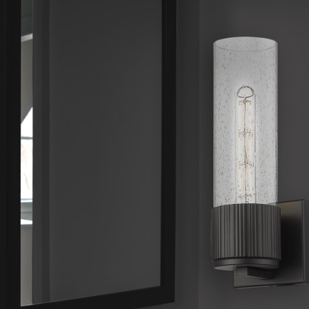 A large image of the Innovations Lighting 428-1W-13-5 Bolivar Sconce Alternate Image