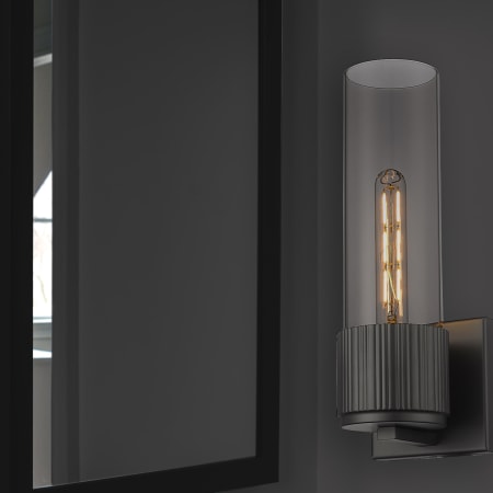 A large image of the Innovations Lighting 428-1W-13-5 Bolivar Sconce Alternate Image