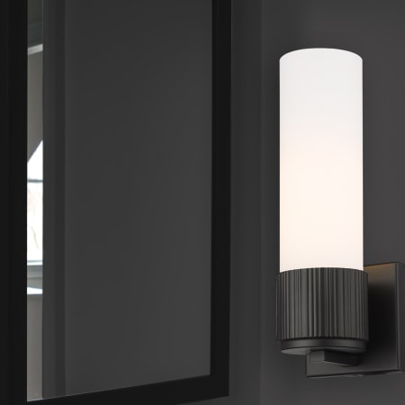 A large image of the Innovations Lighting 428-1W-13-5 Bolivar Sconce Alternate Image