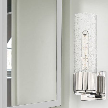 A large image of the Innovations Lighting 428-1W-13-5 Bolivar Sconce Alternate Image