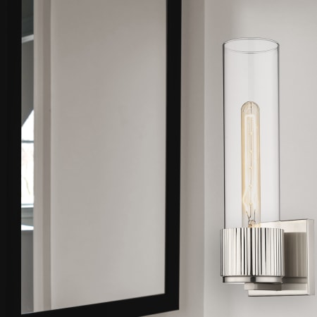 A large image of the Innovations Lighting 428-1W-13-5 Bolivar Sconce Alternate Image