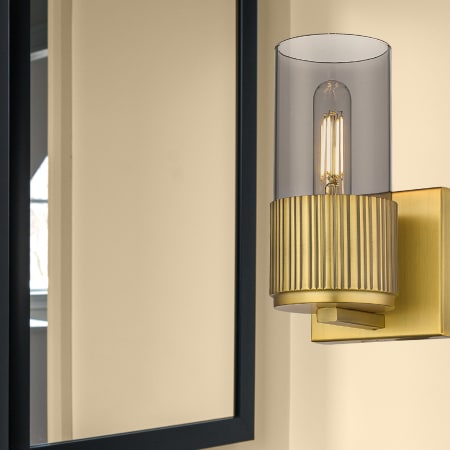 A large image of the Innovations Lighting 428-1W-7-5 Bolivar Sconce Alternate Image