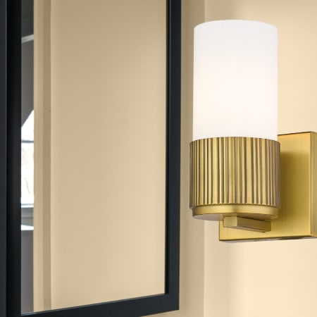 A large image of the Innovations Lighting 428-1W-7-5 Bolivar Sconce Alternate Image