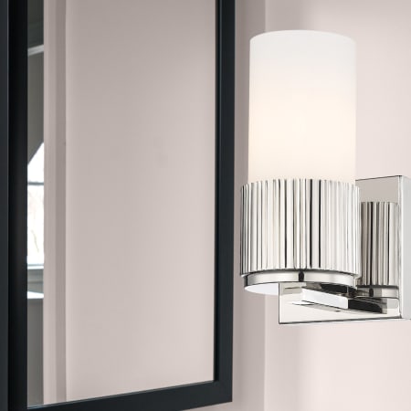 A large image of the Innovations Lighting 428-1W-7-5 Bolivar Sconce Alternate Image