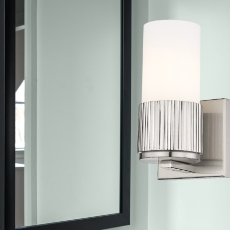 A large image of the Innovations Lighting 428-1W-7-5 Bolivar Sconce Alternate Image