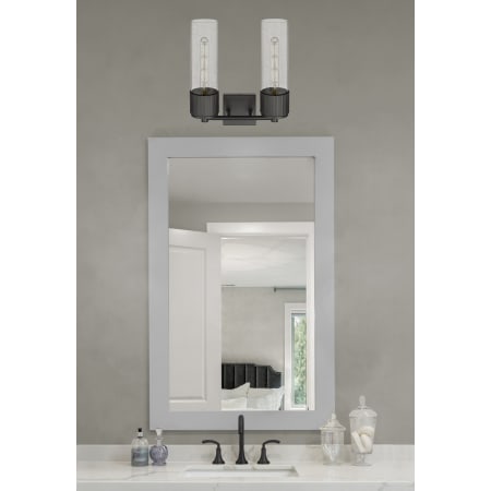 A large image of the Innovations Lighting 428-2W-16-14 Bolivar Vanity Alternate Image