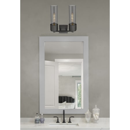 A large image of the Innovations Lighting 428-2W-16-14 Bolivar Vanity Alternate Image