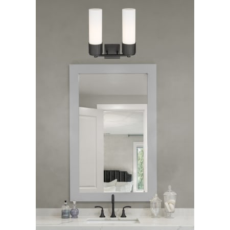 A large image of the Innovations Lighting 428-2W-16-14 Bolivar Vanity Alternate Image