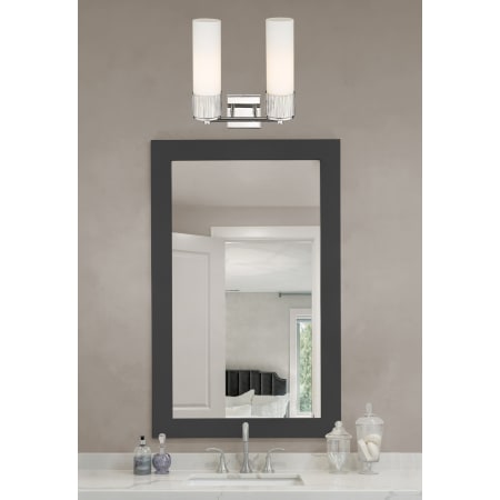 A large image of the Innovations Lighting 428-2W-16-14 Bolivar Vanity Alternate Image