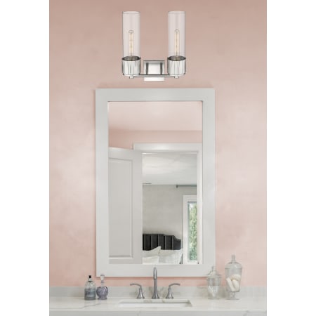 A large image of the Innovations Lighting 428-2W-16-14 Bolivar Vanity Alternate Image