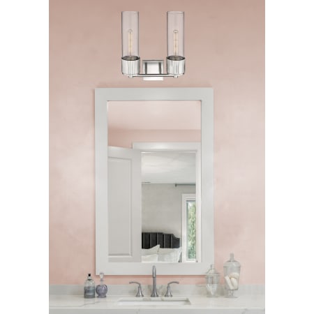 A large image of the Innovations Lighting 428-2W-16-14 Bolivar Vanity Alternate Image