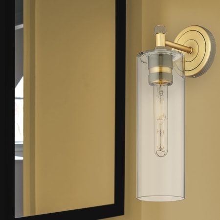 A large image of the Innovations Lighting 434-1W-5-4 Crown Point Sconce Alternate Image