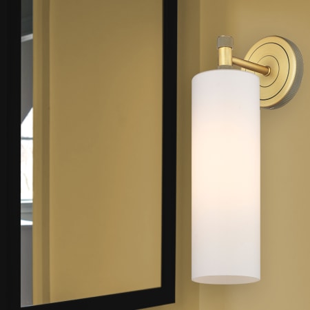 A large image of the Innovations Lighting 434-1W-5-4 Crown Point Sconce Alternate Image