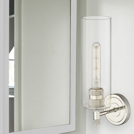 A large image of the Innovations Lighting 434-1W-5-4 Crown Point Sconce Alternate Image