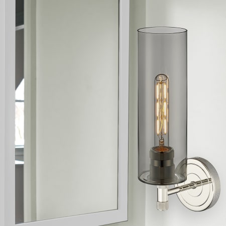 A large image of the Innovations Lighting 434-1W-5-4 Crown Point Sconce Alternate Image